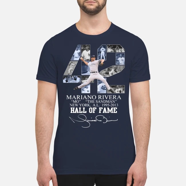 Mariano Rivera the sandman New York hall of fame premium men's shirt