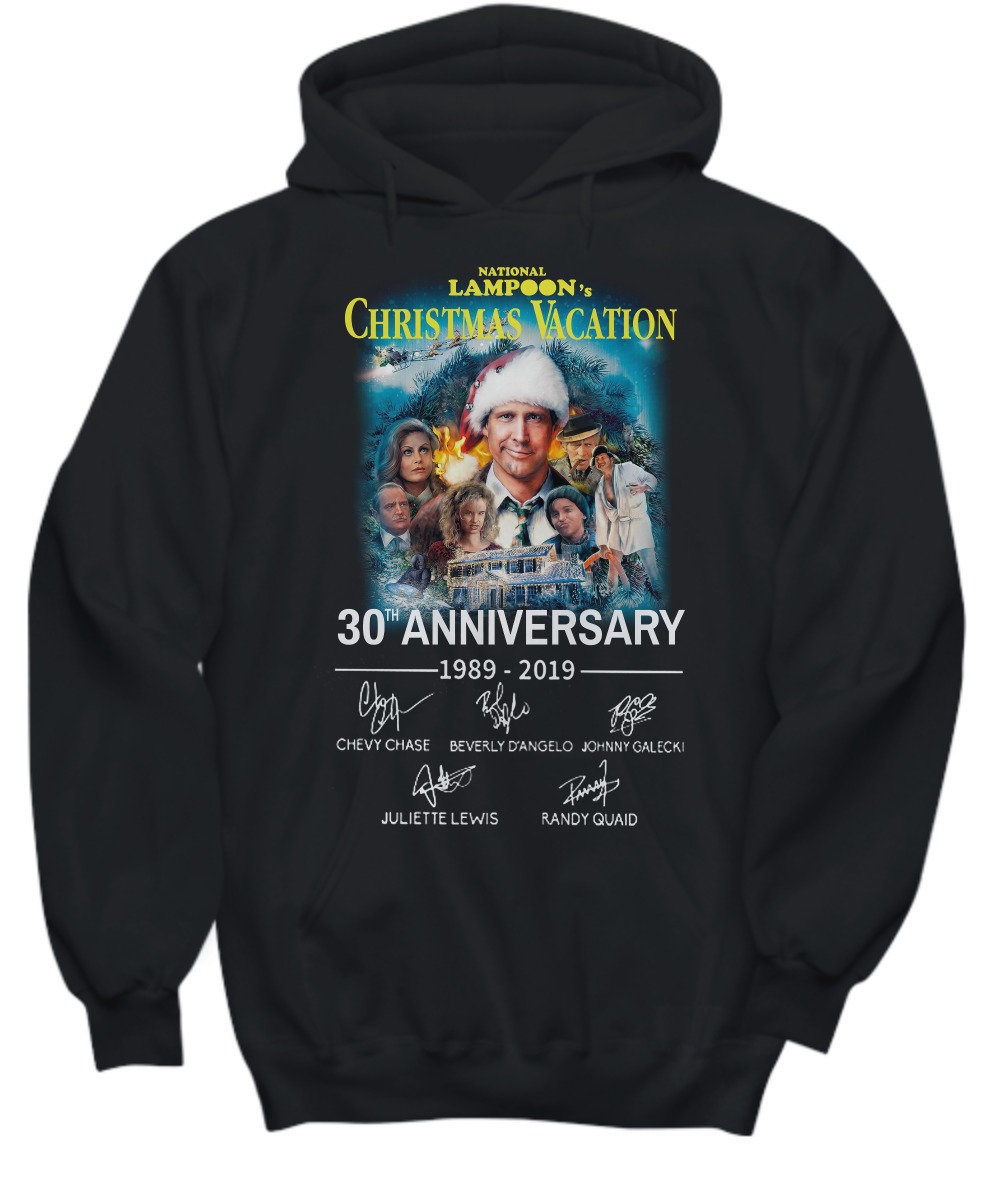 National lampoon christmas vacation 30th anniversary shirt and hoodie