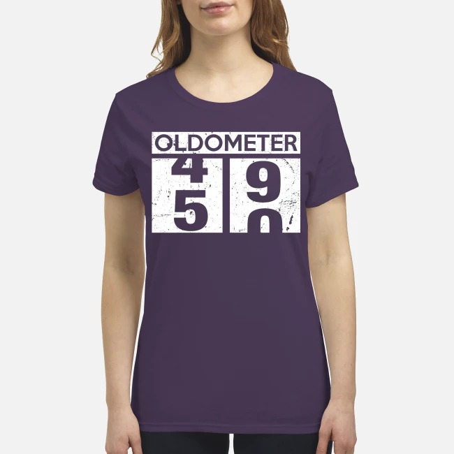 Oldometer 49 50 premium women's shirt