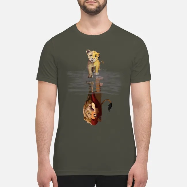 Samba and mufasa premium men's shirt