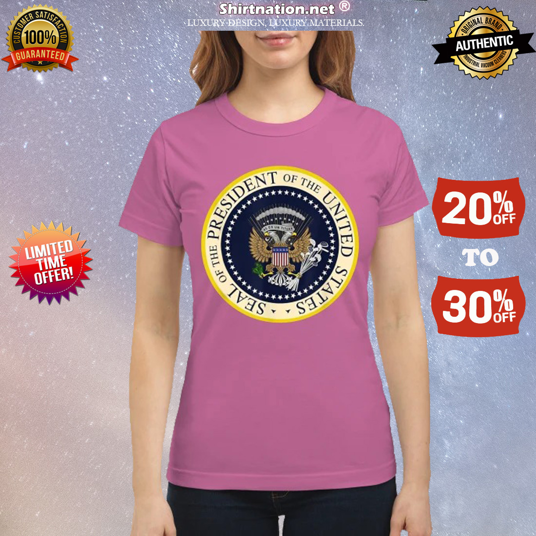 Seal of the president of the United States classic shirt
