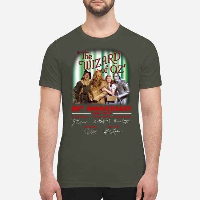 The Wizard of Oz 80th anniversary 1939 2019 premium men's shirt