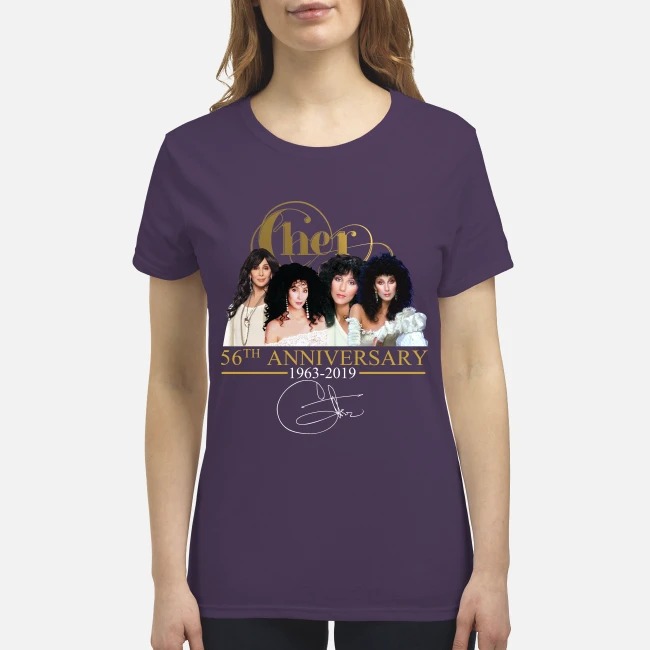 Cher 56th anniversary premium men's shirt