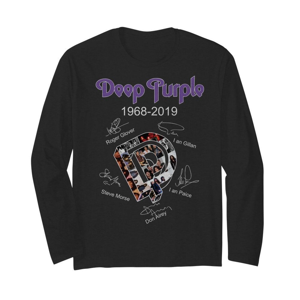 Deep purple Roger Glover 1968 2019 long sleeved shirt