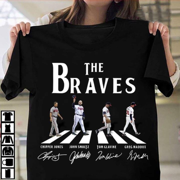 braves abbey road shirt