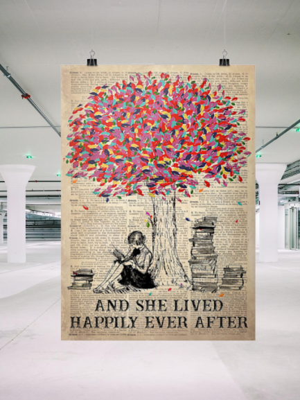 And she lived happily ever after cool poster