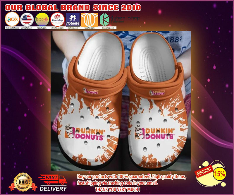 Dunkin' donut crocband crocs shoes 