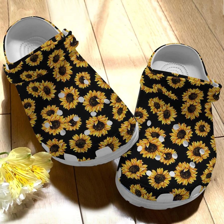 Sunflower crocs crocband clog3