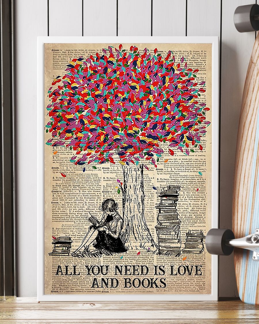 All you need is love and books poster