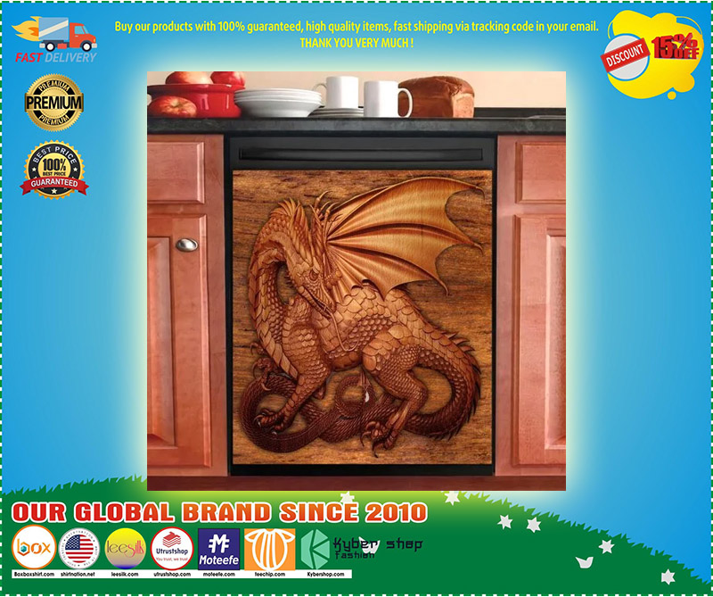 Dragon decor kitchen dishwasher 3 1