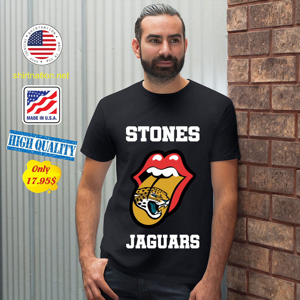 Jacksonville Jaguars Rolling Stones tongue shirt 12