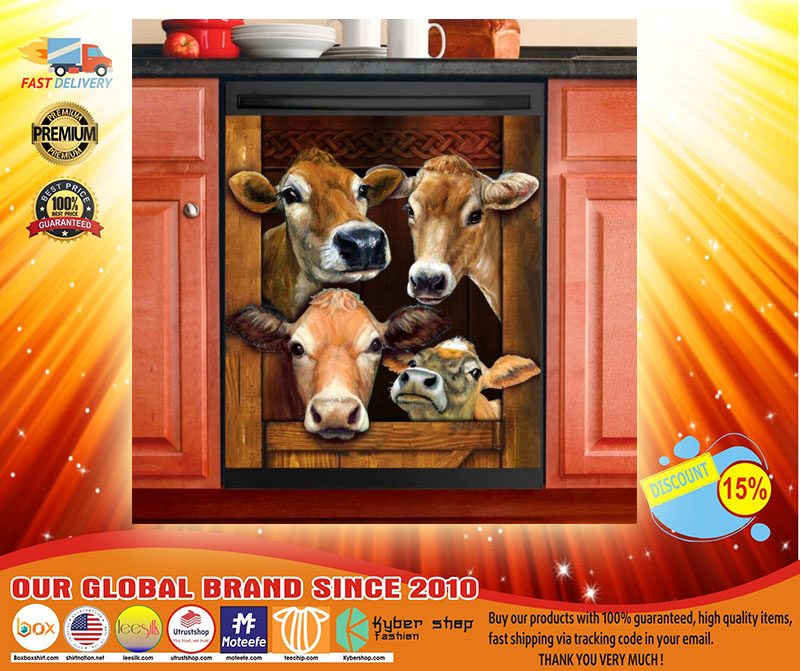 Cow Decor Kitchen Dishwasher 43605 2 