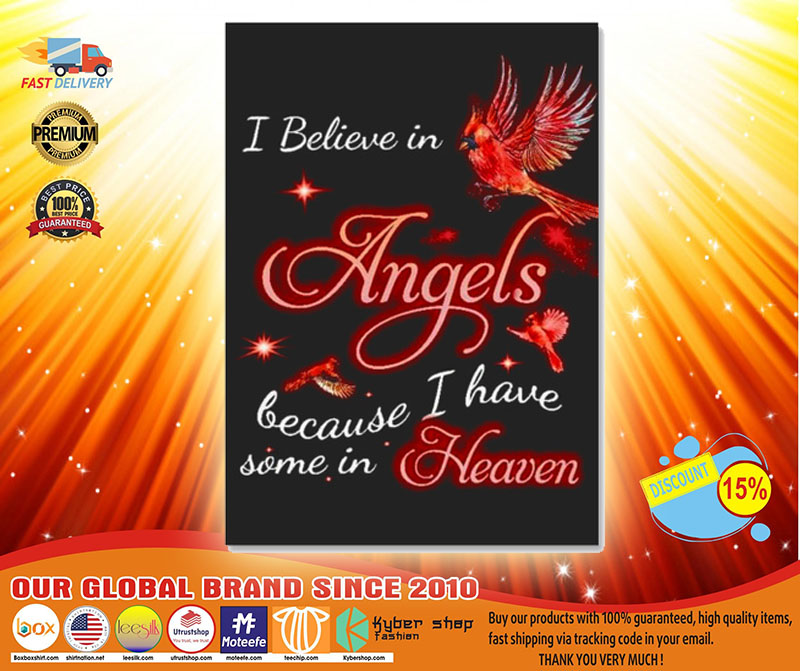 I believe in angels because I have some in heaven sticker3