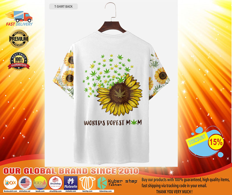Sunflower dopest mom love 3d T shirt and hoodie4