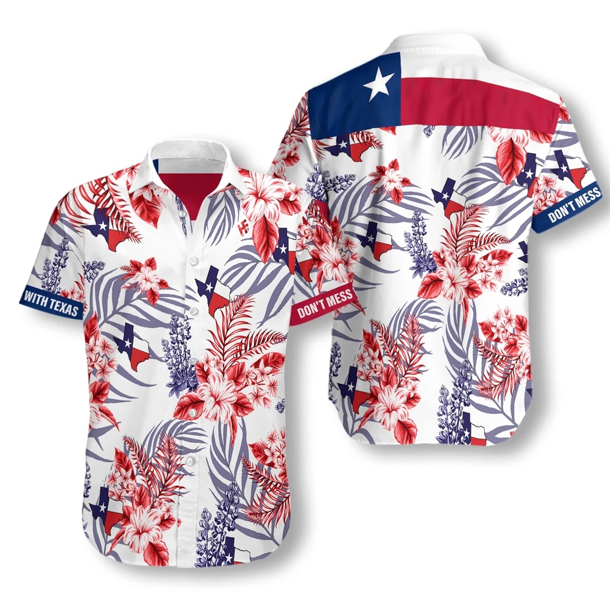Dont mess with texas hawaiian shirt3