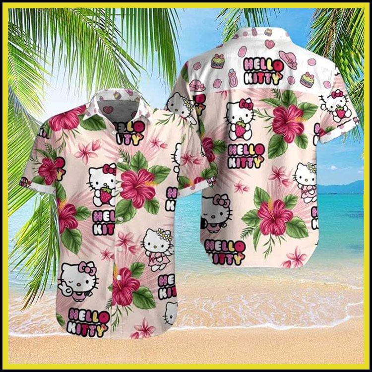 Hello kitty hawaiian shirt7