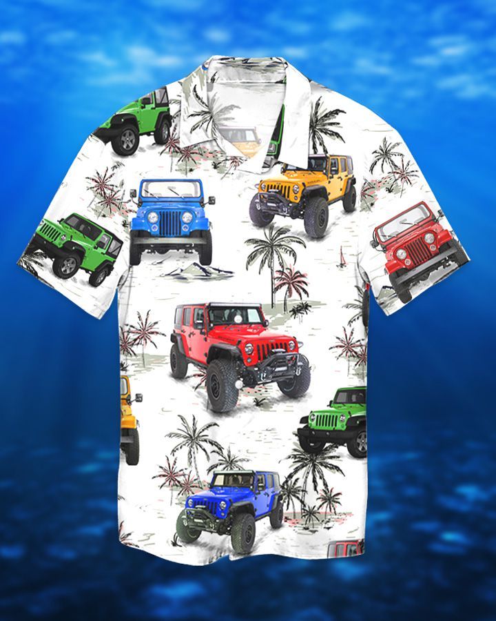 Jeep Ocean CJ Hawaiian Shirt and Short1