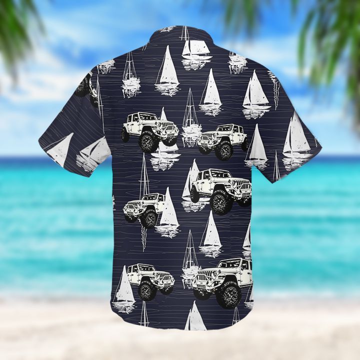 Jeep Sailboat Hawaiian Shirt2