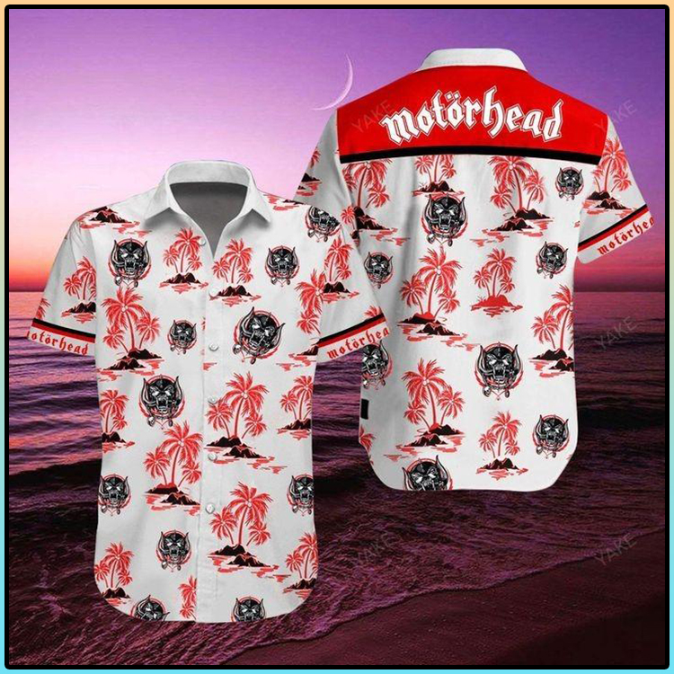 Motorhead Tropical Pattern Hawaiian Shirt3