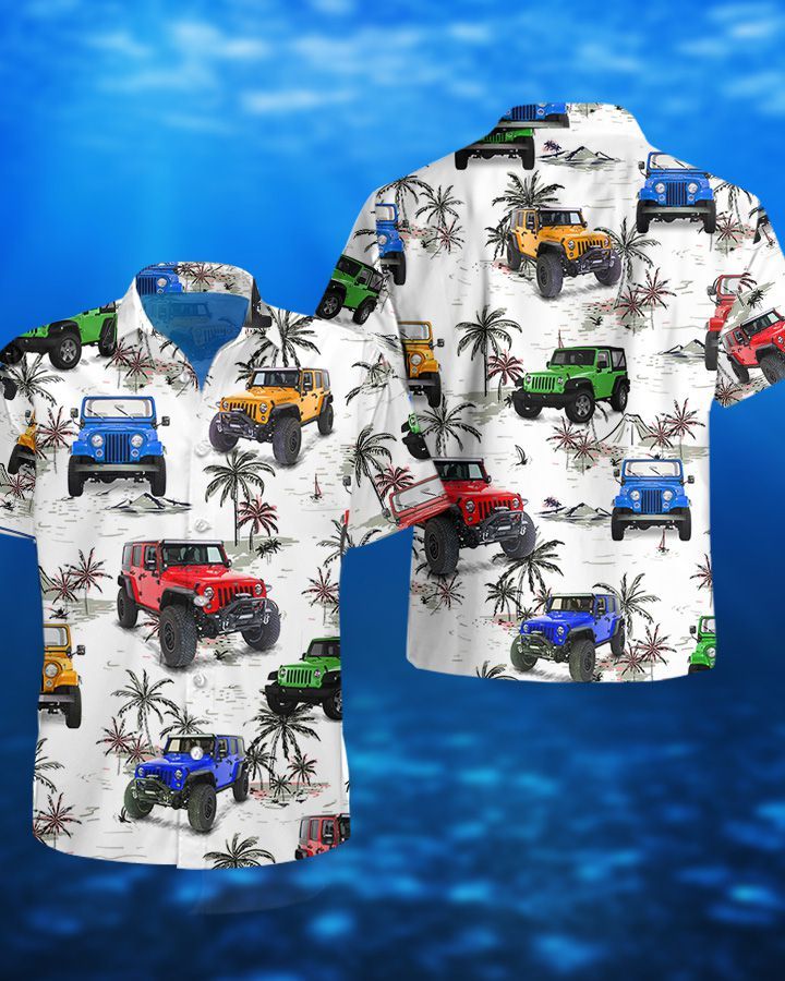 Jeep Ocean CJ Hawaiian Shirt and Short3