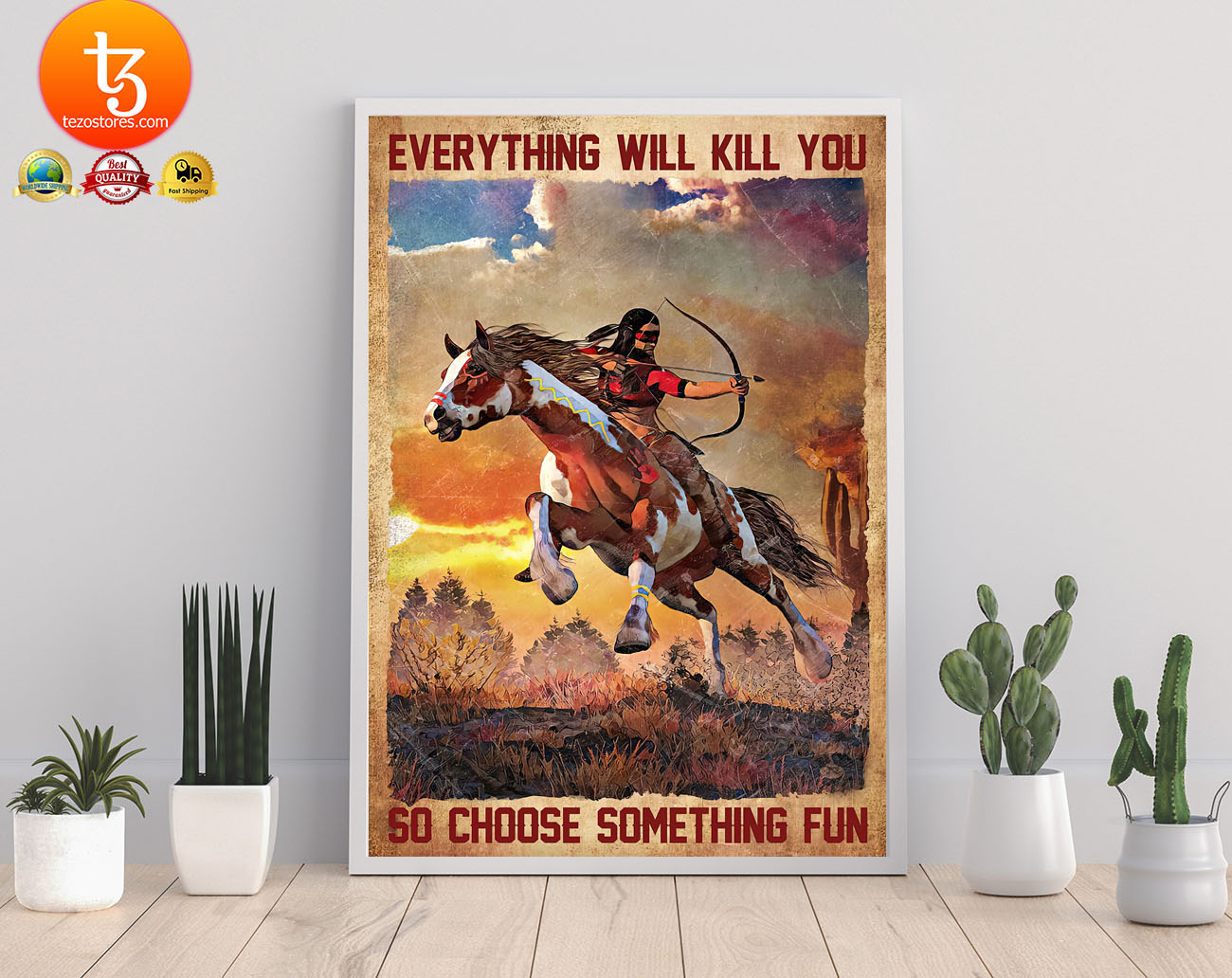 Archery Everything will kill you so choose something fun poster2