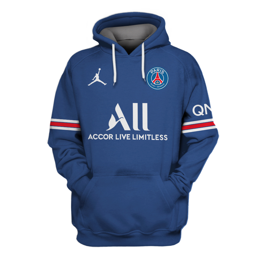 PSG Messi 3d hoodie and shirt2
