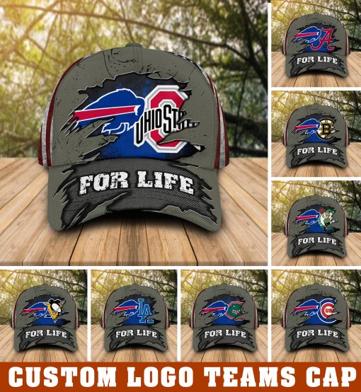 Buffalo Bills with custom logo sport team cap 1