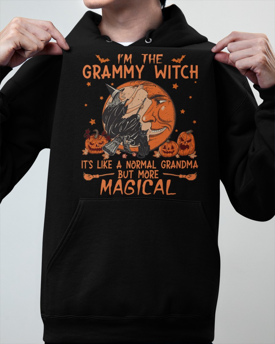 Im The Grammy Witch Its Like A Normal Grandma But More Magical Shirt Hoodie1