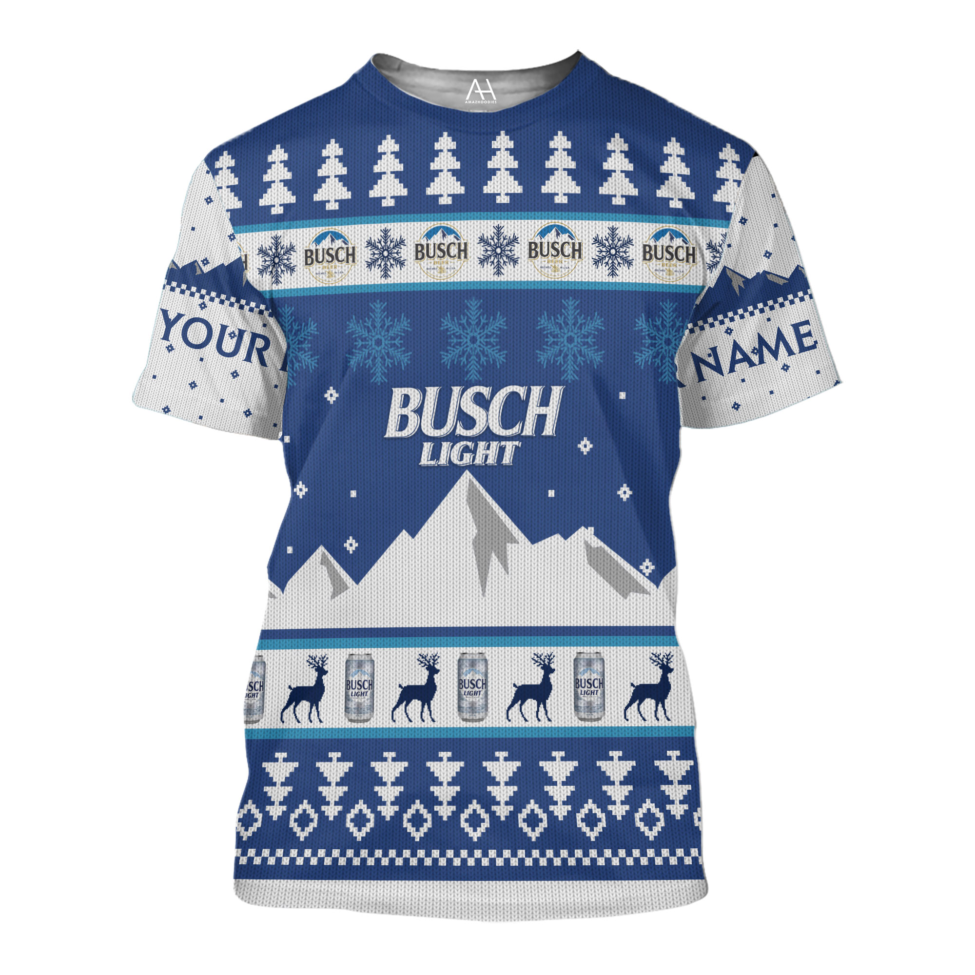 Personalized Busch Light custom 3d shirt hoodie 3