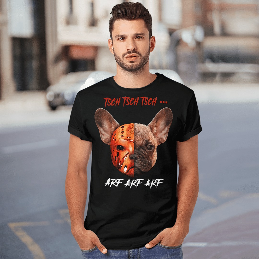 Horror Jason Voorhees French Bulldog Editions Shirt Sweatshirt