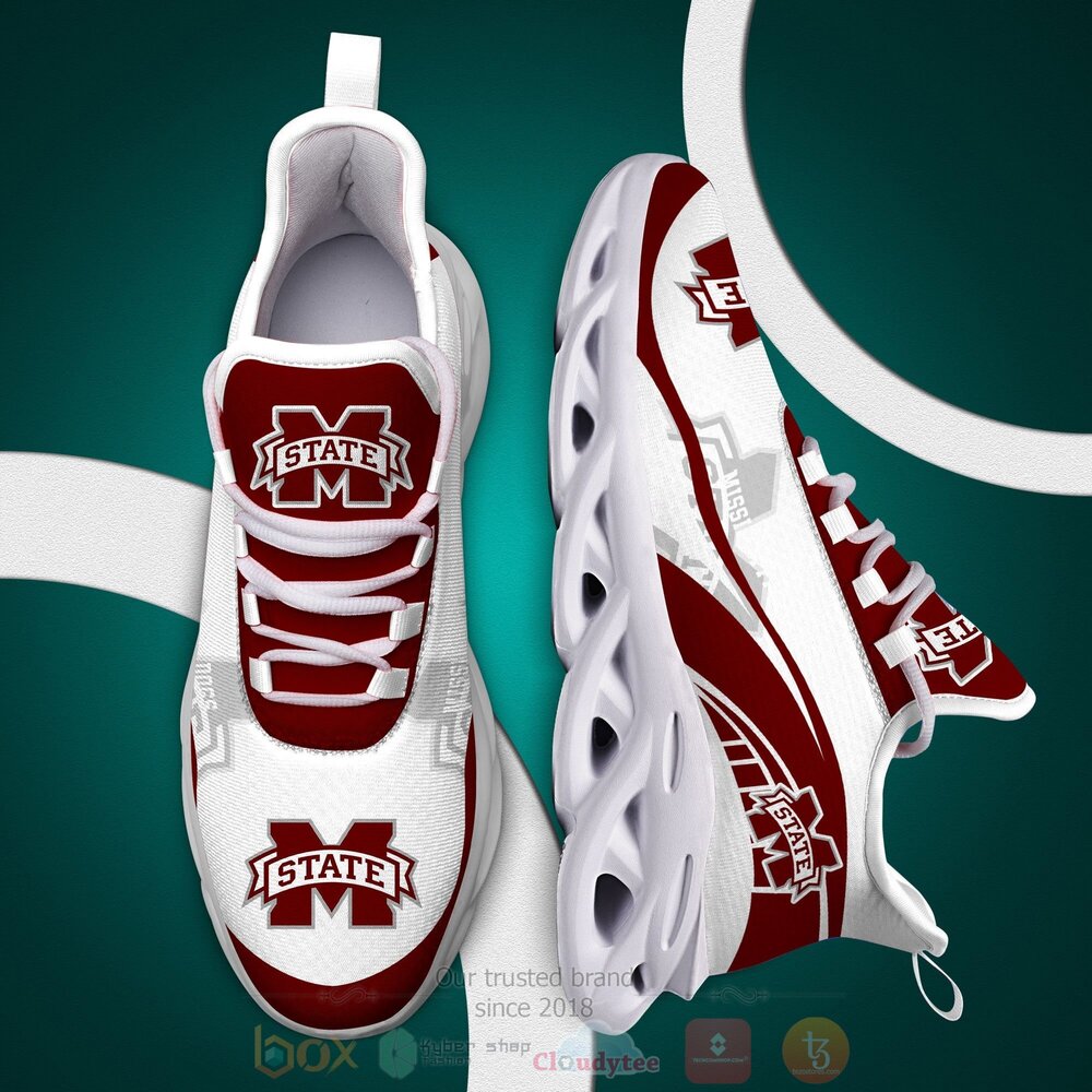 NCAA Mississippi State Bulldogs football Clunky Max Soul Shoes 1