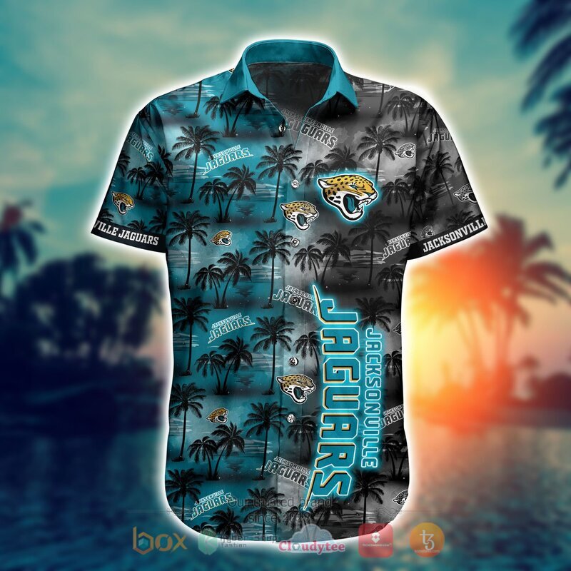 NFL Jacksonville Jaguars Coconut Hawaiian shirt Short 1