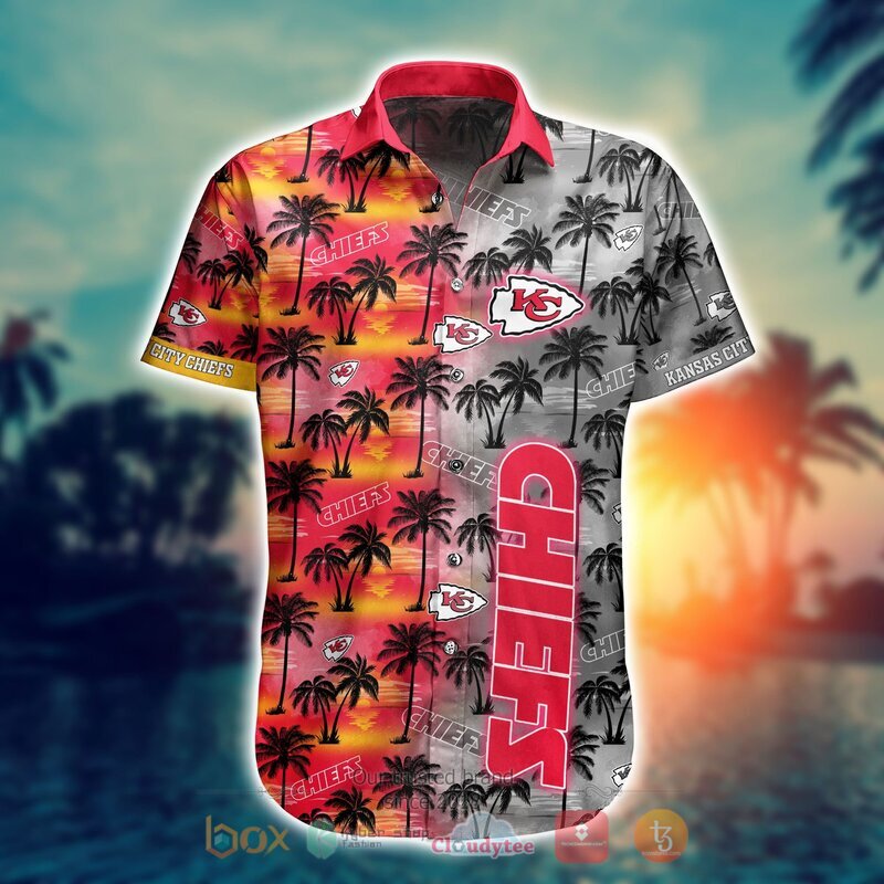 NFL Kansas City Chiefs Coconut Hawaiian shirt Short 1