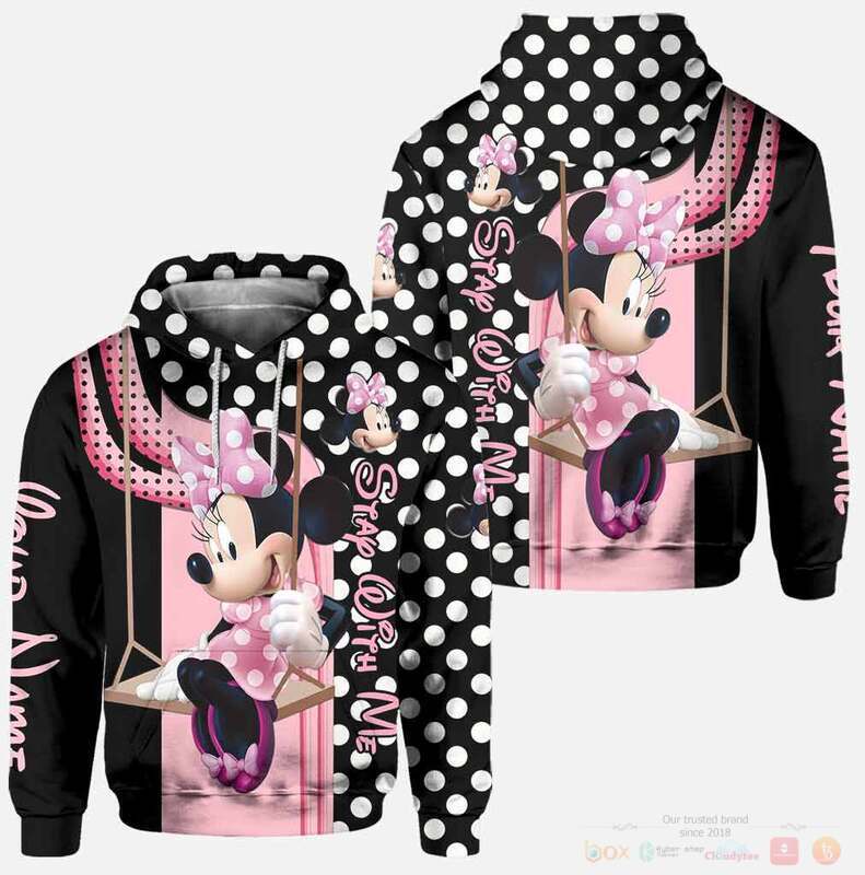 Personalized Mickey Mouse Stay With Me 3d hoodie legging 1