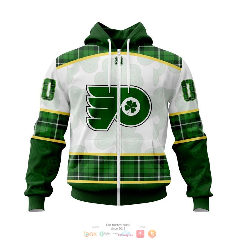 Personalized Philadelphia Flyers NHL St Patrick Days 3d shirt hoodie 1