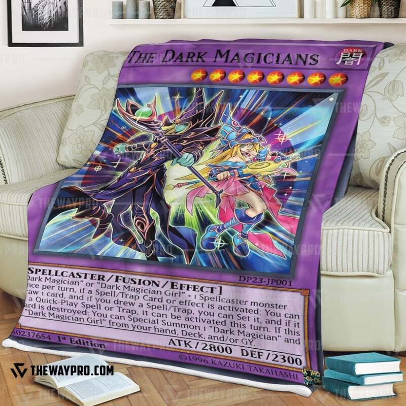 Yu Gi Oh The Dark Magicians Blanket 1
