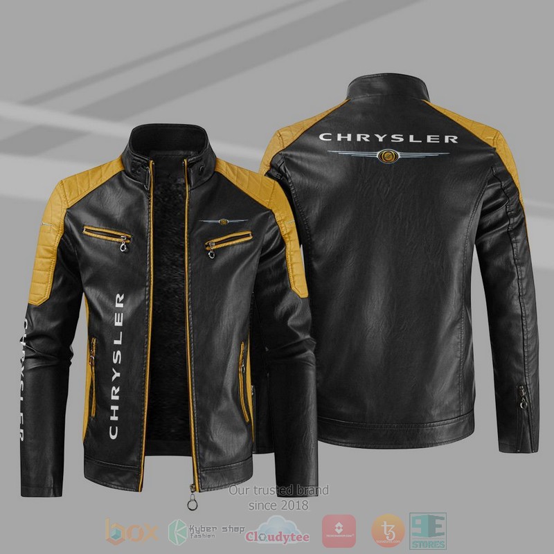 Chrysler Block Leather Jacket 1