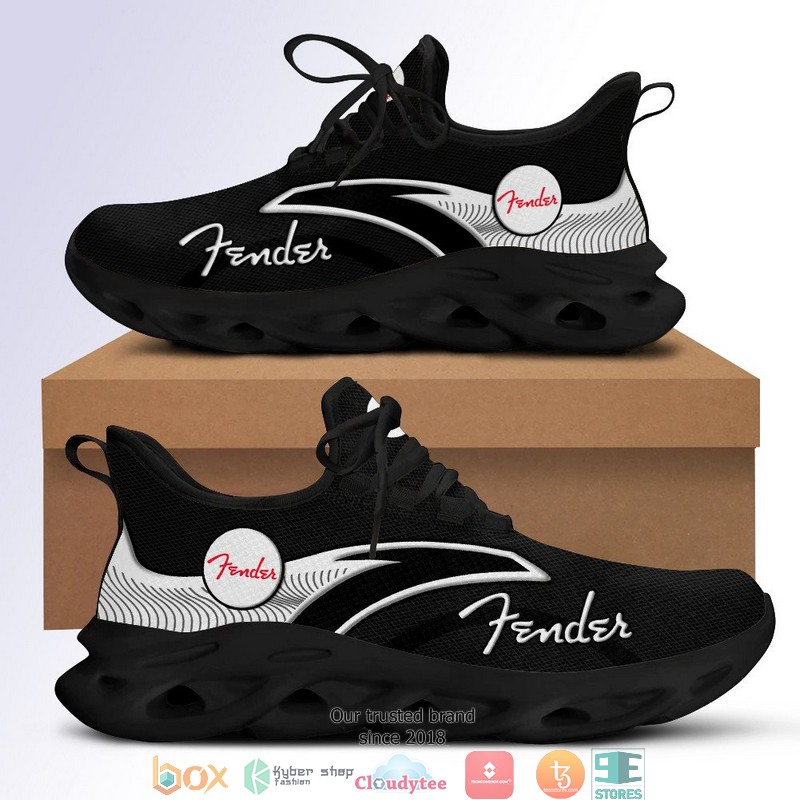Fender Black and White Clunky Sneaker shoes 1