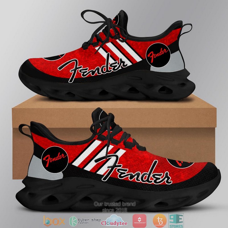 Fender Red Adidas Clunky Sneaker shoes 1