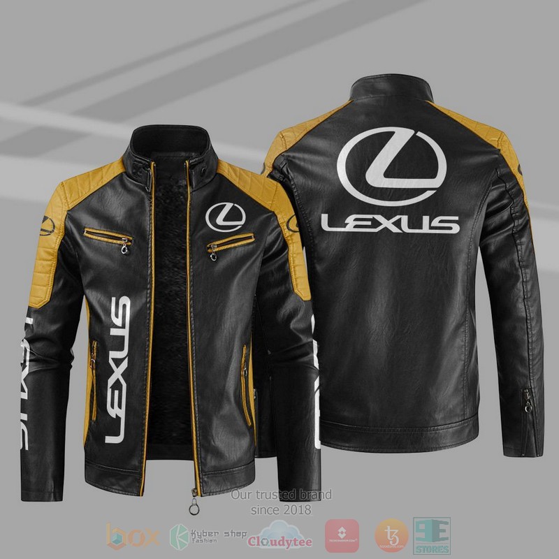 Lexus Block Leather Jacket 1