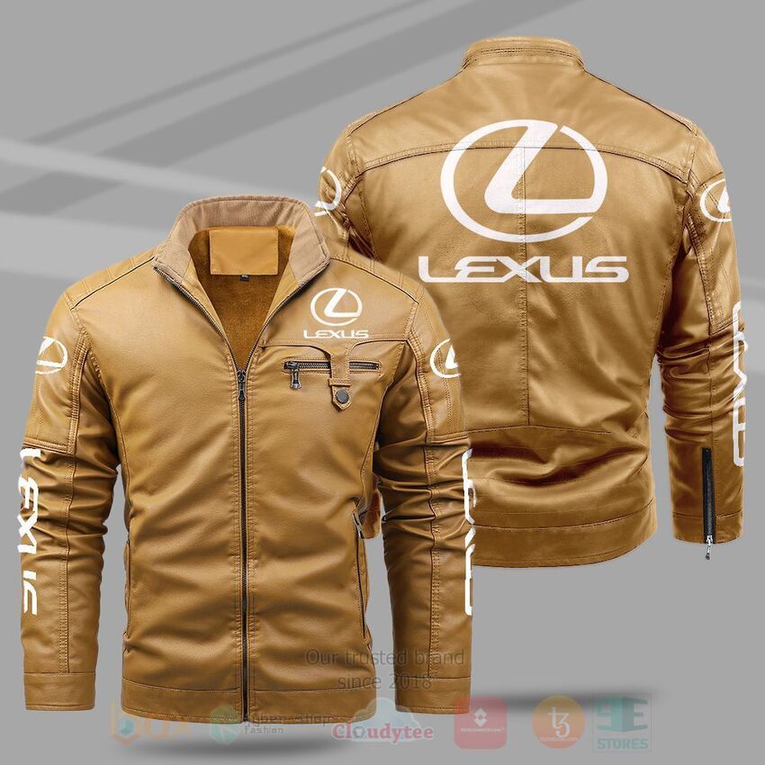 Lexus Fleece Leather Jacket 1
