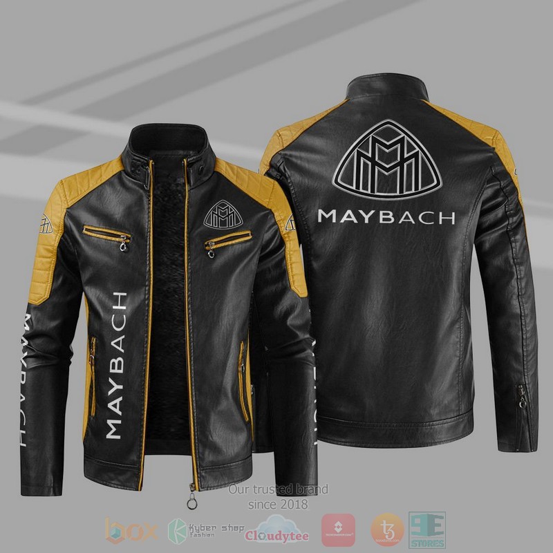 Maybach Block Leather Jacket 1