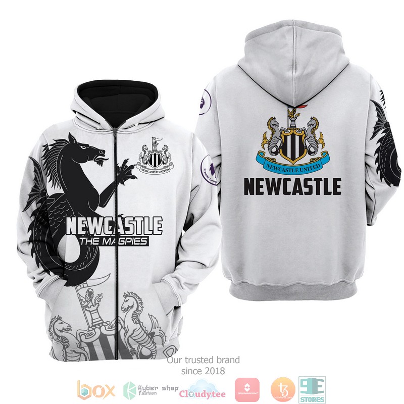 Newcastle The Magpies 3d shirt hoodie 1