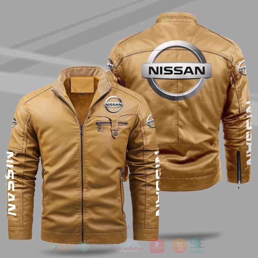 Nissan Fleece Leather Jacket 1