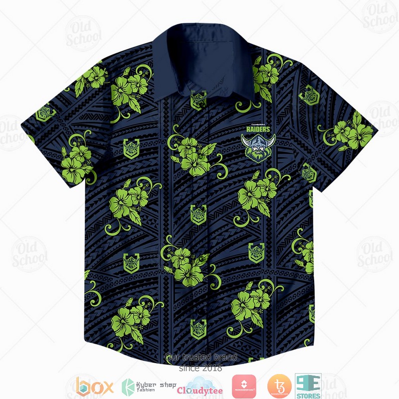 Personalise NRL Canberra Raiders Hawaiian shirt 1