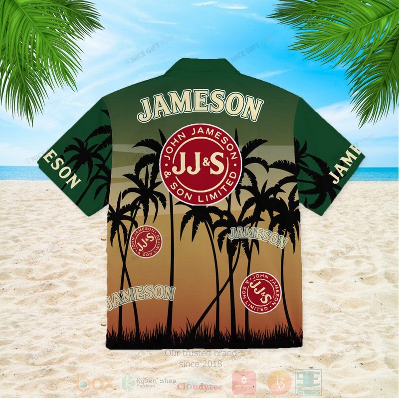 Jameson Irish Whiskey Hawaiian Shirt 1