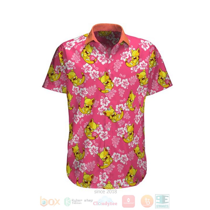 Abra Pokemon Summer Hawaiian Shirt