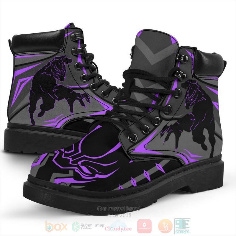 Black Panther Timberland Boots