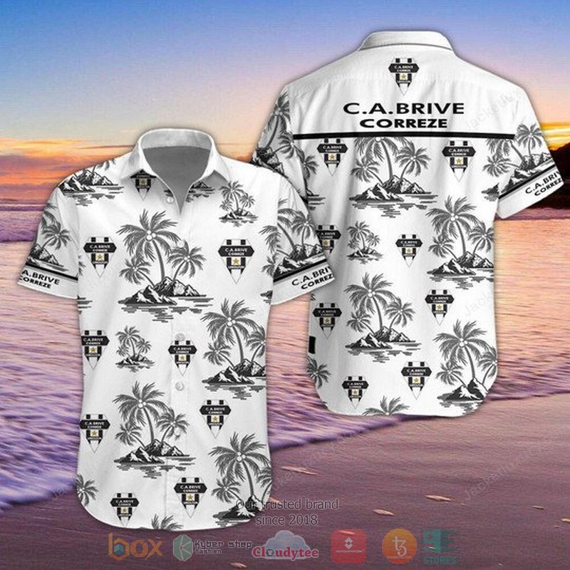 CA Brive Hawaiian Shirt Shorts