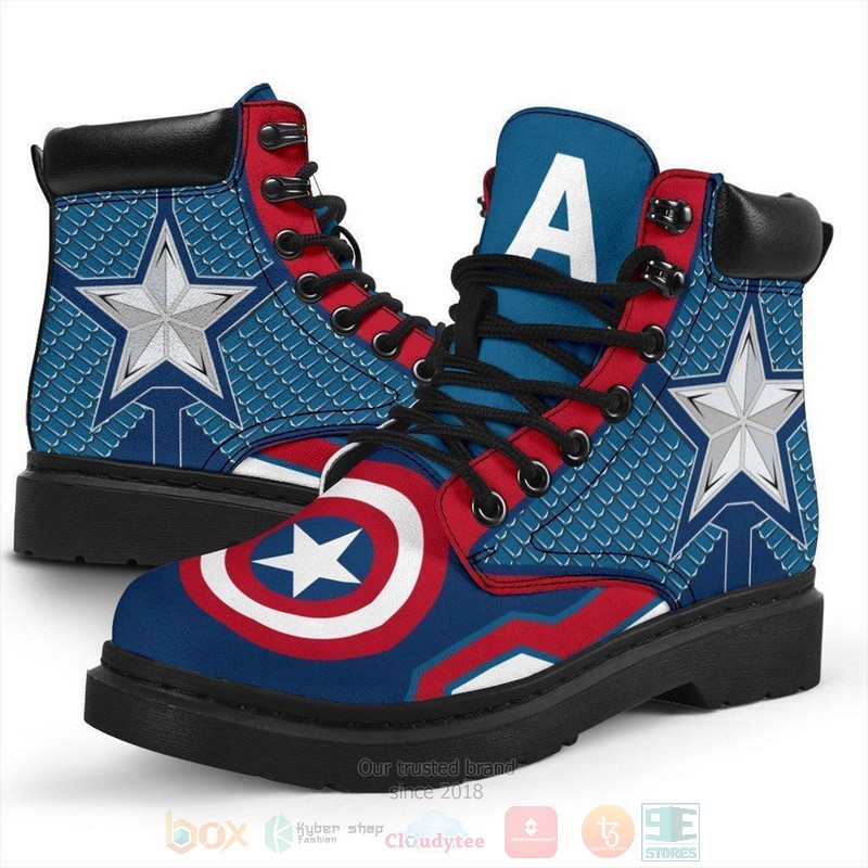 Captain America Timberland Boots